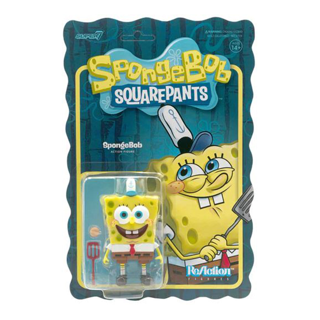 Super7 Spongebob Squarepants Spongebob Reaction Figure