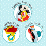 Disney Mickey Mouse Spinner Ball On The Go Activity Toy - Radar Toys