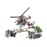 Playmobil Rescue Action Canyon Copter Rescue Building Set 70663 - Radar Toys