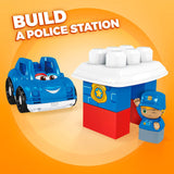 Mega Bloks Peter Police Car Set - Radar Toys