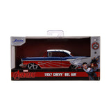 Jada Toys Marvel Avengers 1957 Chevy Bel Air 1:32 Diecast Car - Radar Toys
