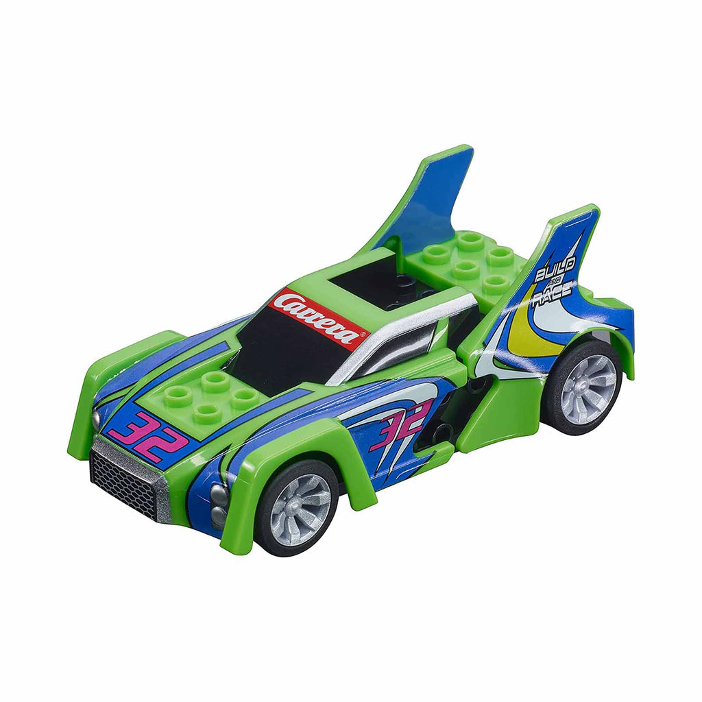 Carrera GO Build 'N Race Race Car Green 1:43 Electric Slot Car - Radar Toys