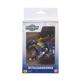 Bandai Digimon Shodo Metalgarurumon 3.5 Inch Figure - Radar Toys
