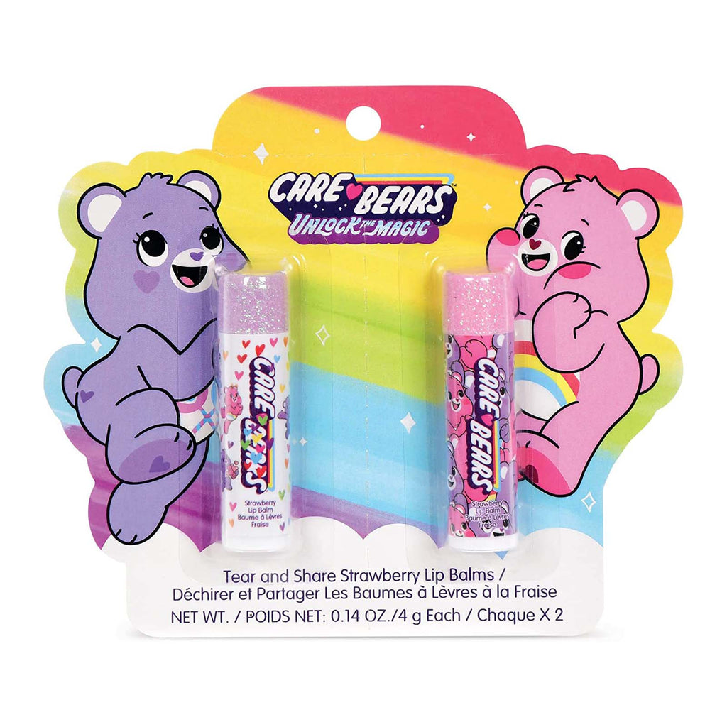 iScream Tear And Share Care Bears Lip Balm Set