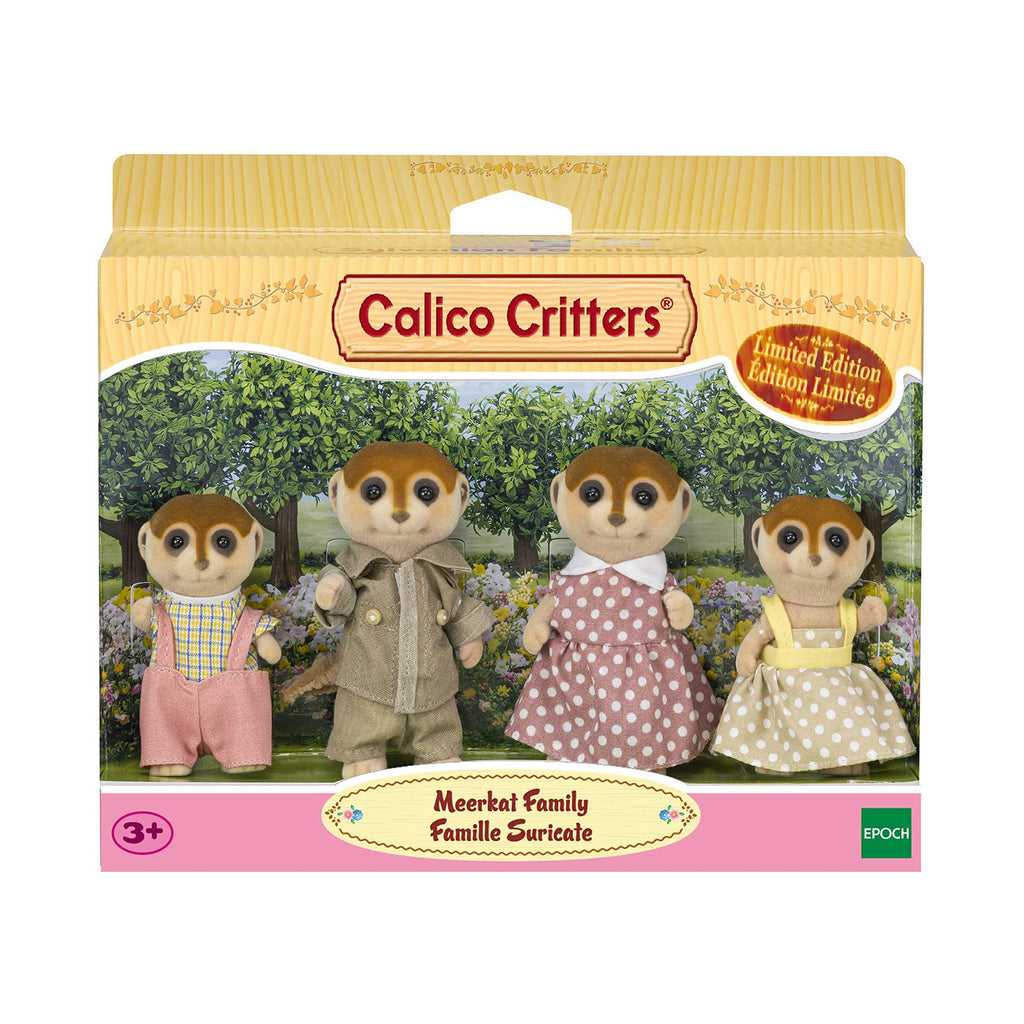 Calico Critters Meerkat Family Figure Set