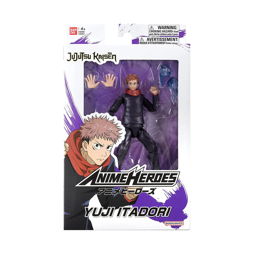 Bandai Jujutsu Kaisen Anime Heroes Yuji Itadori Figure