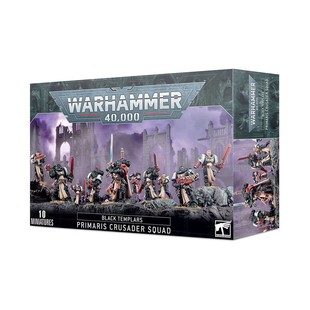 Warhammer 40,000 Black Templars Primaris Crusader Squad Set - Radar Toys