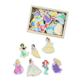 Melissa And Doug Disney Princess 20 Wooden Character Magnets - Radar Toys