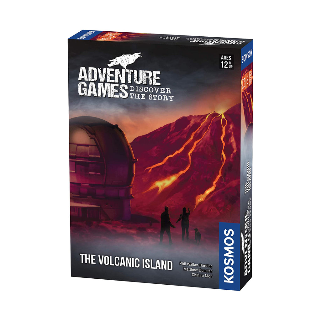 Thames And Kosmos Adventure Games Volcanic Island Card Game - Radar Toys