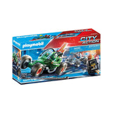 Playmobil City Action Police Go-Kart Escape Building Set 70577 - Radar Toys