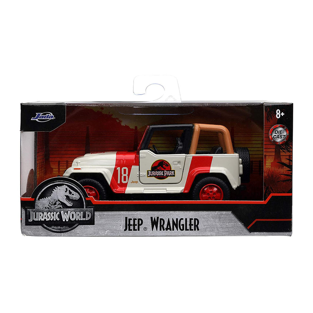 Jada Toys Jurassic World Jeep Wrangler 1:32 Diecast Car