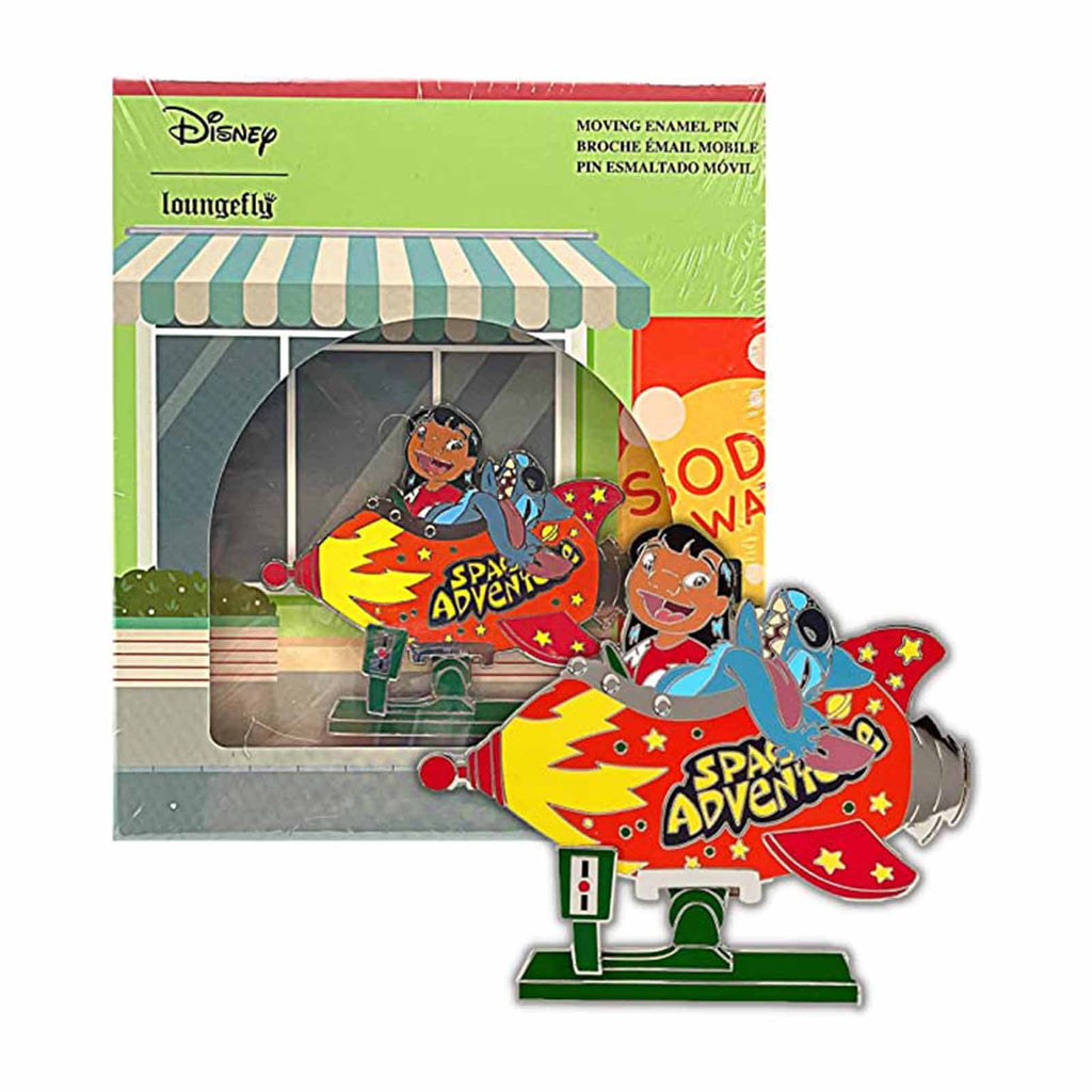 Loungefly Disney Lilo And Stitch Space Adventure 3 Inch Collector Box Pin