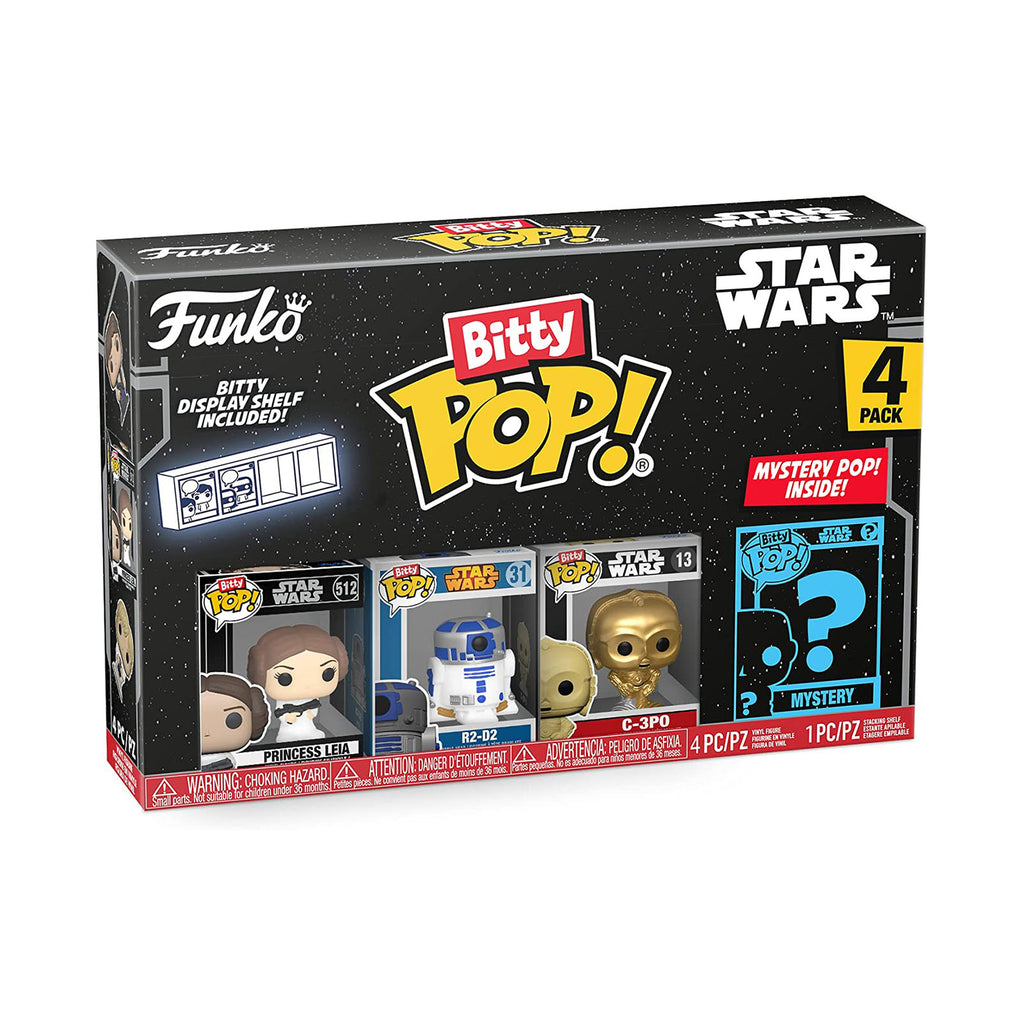 Funko Star Wars Bitty POP Princess Leia 4 Pack Set