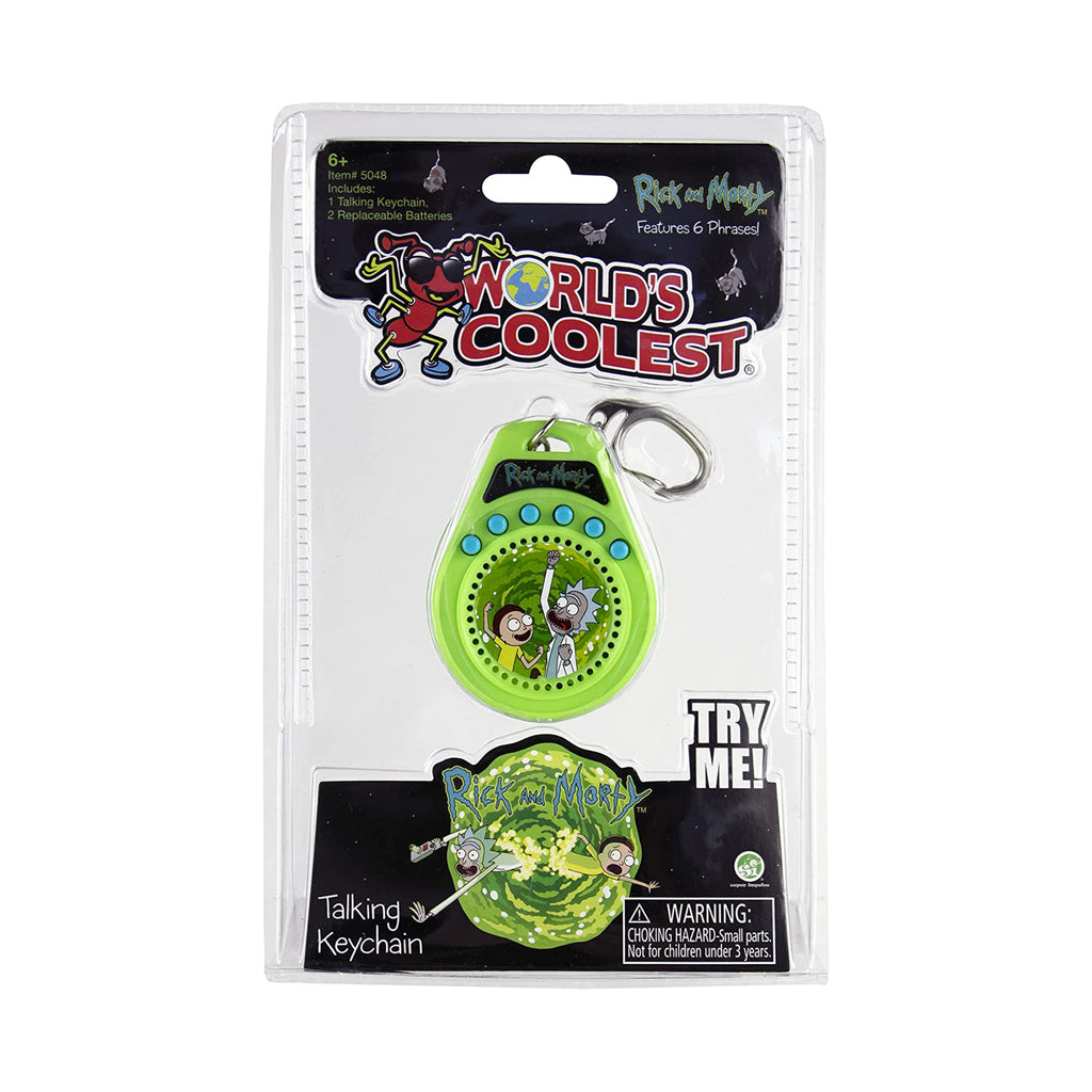 World's Coolest Rick And Morty Talking Keychain
