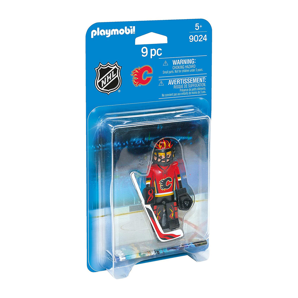 Playmobil NHL Calgary Flames Goalie Player Figure 9024
