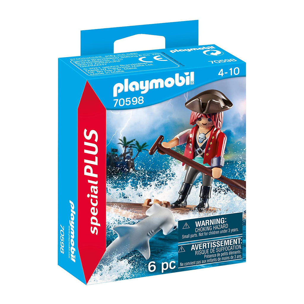 Playmobil Special Plus Pirate With Raft Building Set 70598