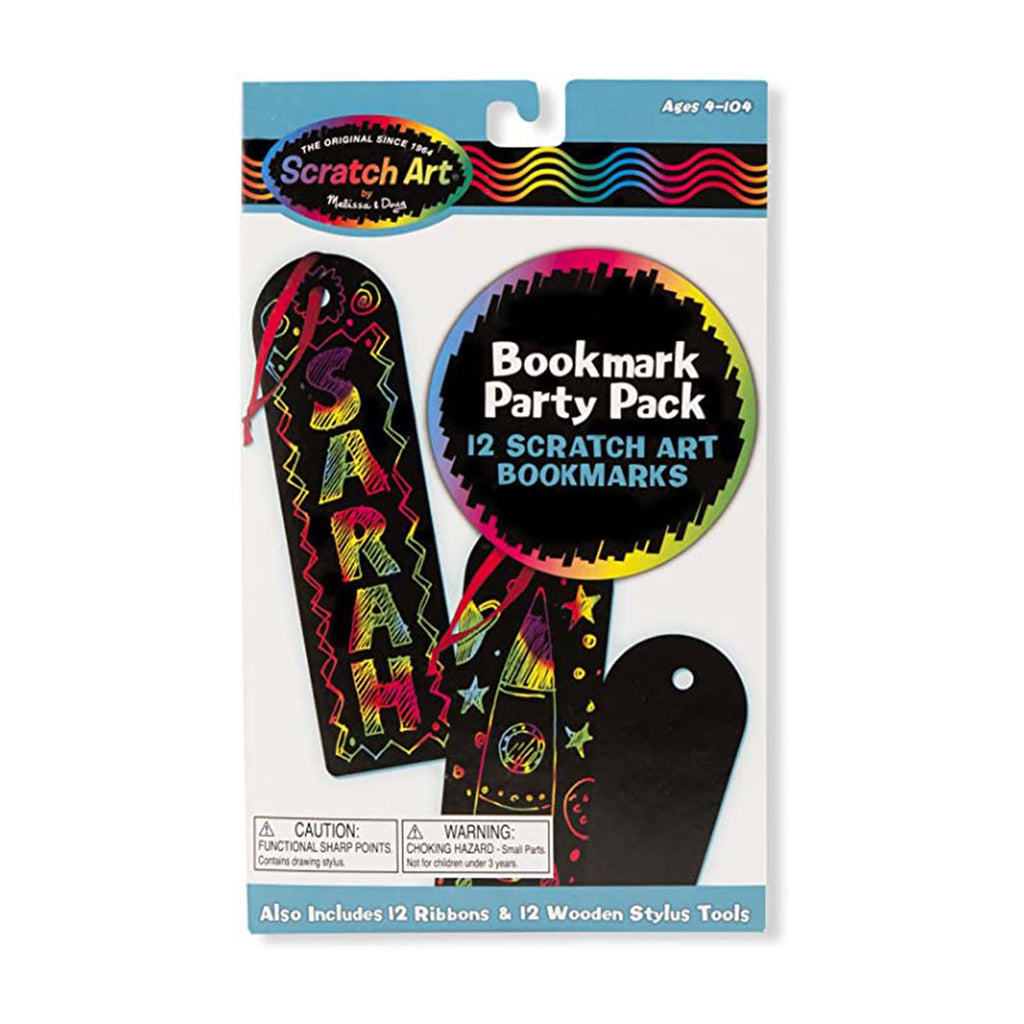 Melissa And Doug Scratch Art Bookmark Party Pack