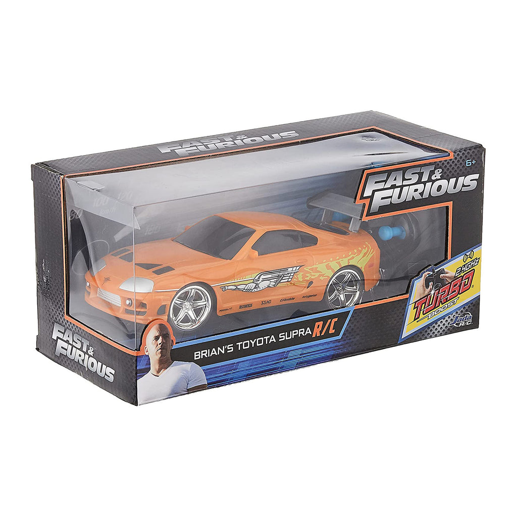 Jada Toys Fast And Furious Brian's Toyota Supra R/C Car