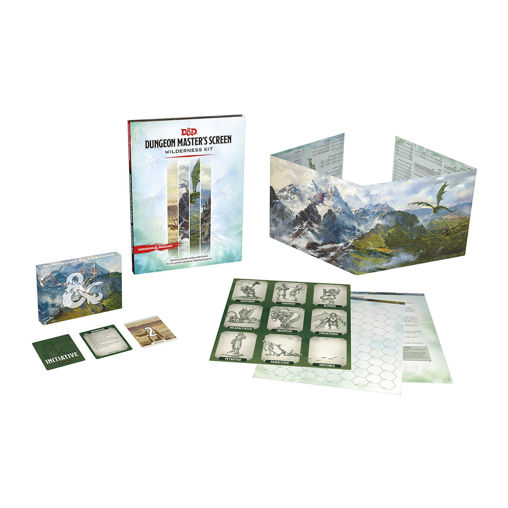 D&D Dungeon Master's Screen Wilderness Kit