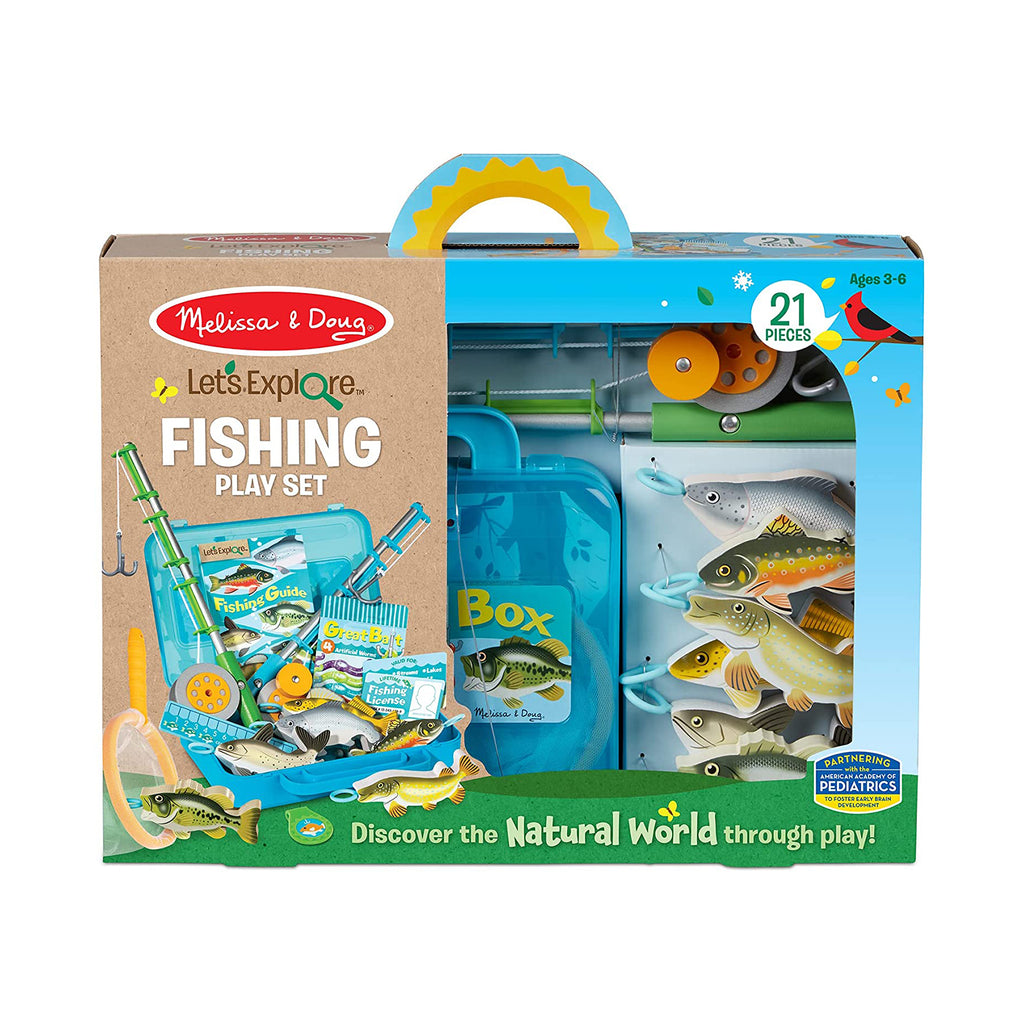 Melissa And Doug Let's Explore Fishing Play Set - Radar Toys