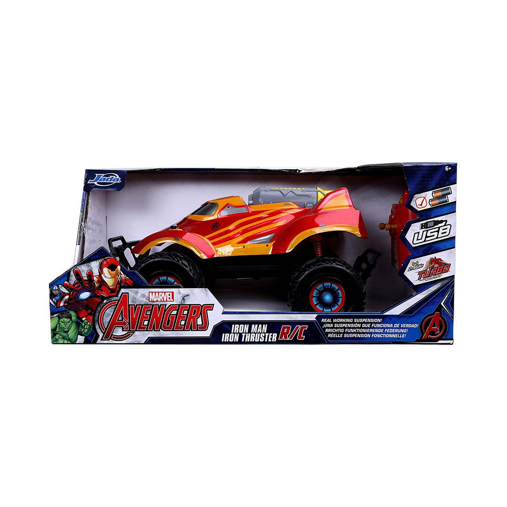 Jada Toys Marvel Avengers Iron Man Iron Thruster 1:14 RC Car