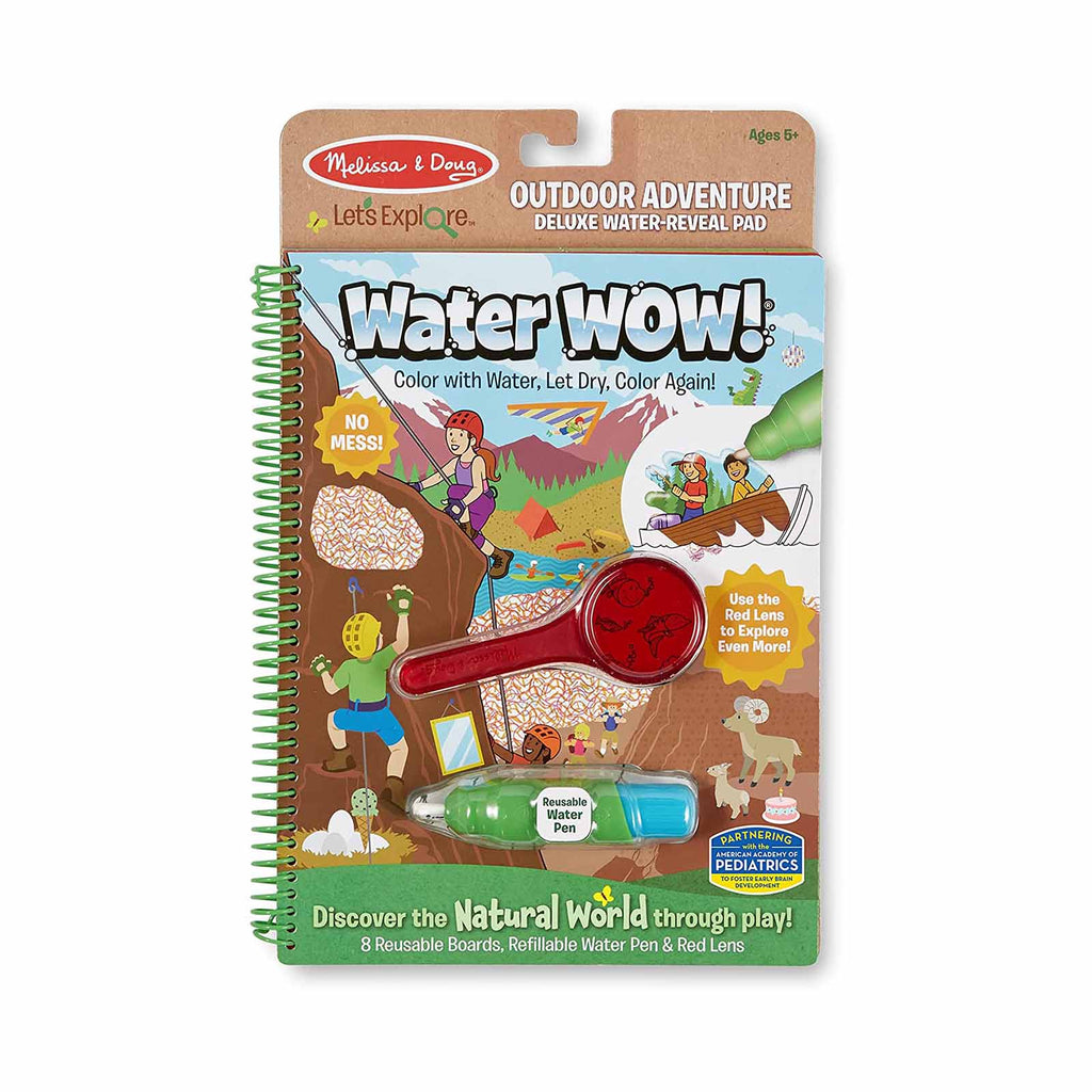 Melissa And Doug Lets Explore Water Wow Outdoor Adventure Reusable Activity Pad