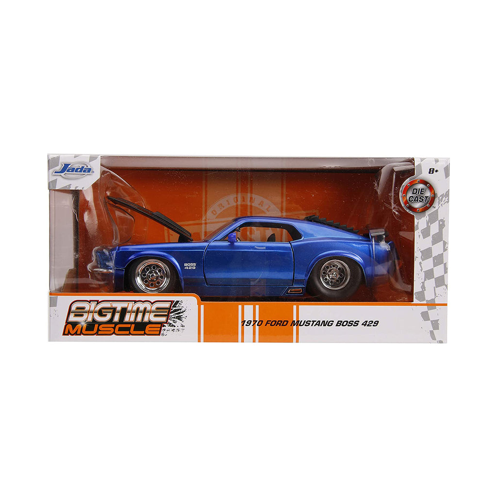 Jada Toys Bigtime Muscle 1970 Ford Mustang Boss 429 1:24 Diecast Car