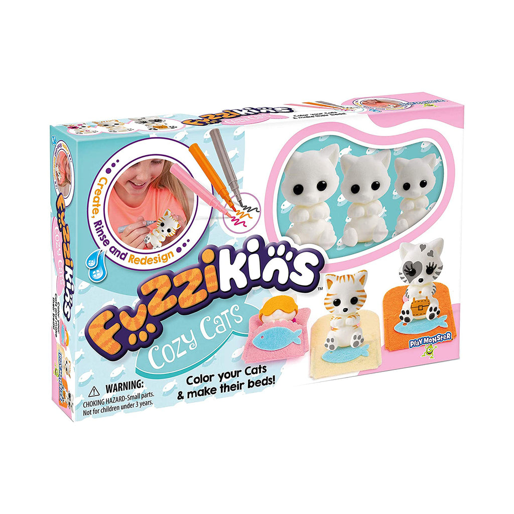 Playmonster Fuzzikins Cozy Cats Toy