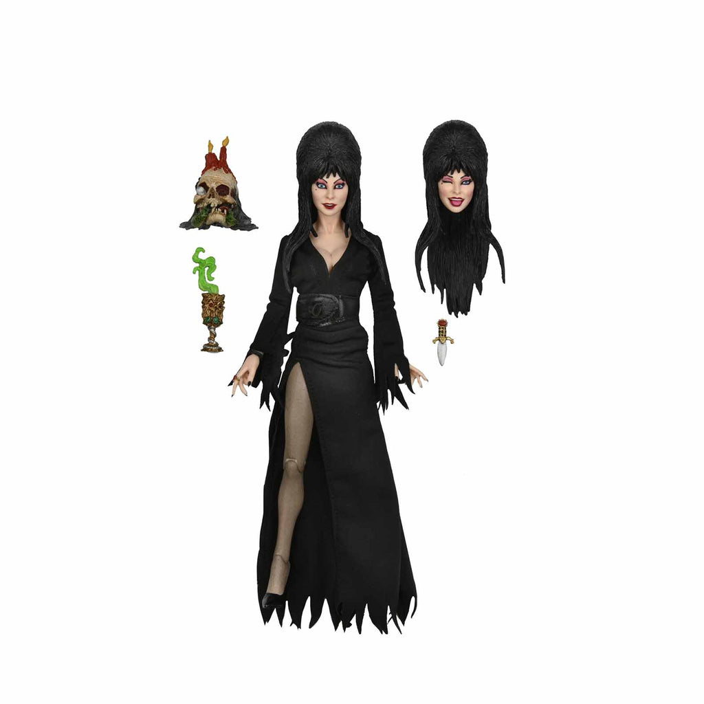 NECA Elvira Mistress Of The Dark Elvira Clothed 8 Inch Action Figure