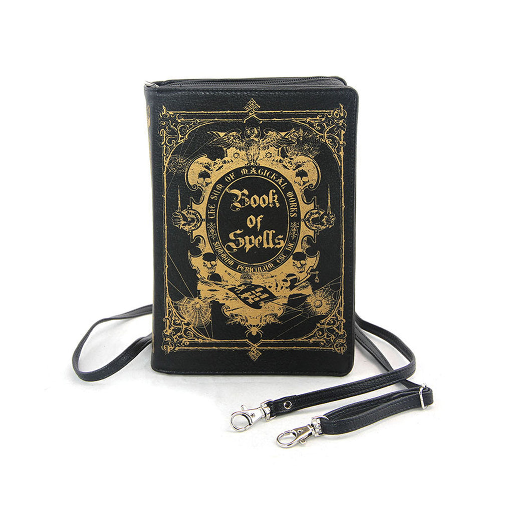Book Of Spells Clutch Bag Vinyl Wallet