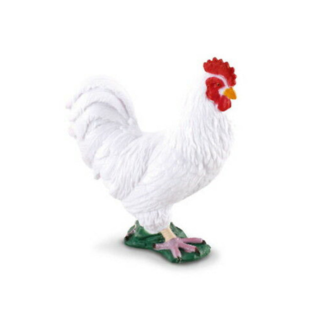 CollectA Cockerel White Animal Figure 88128