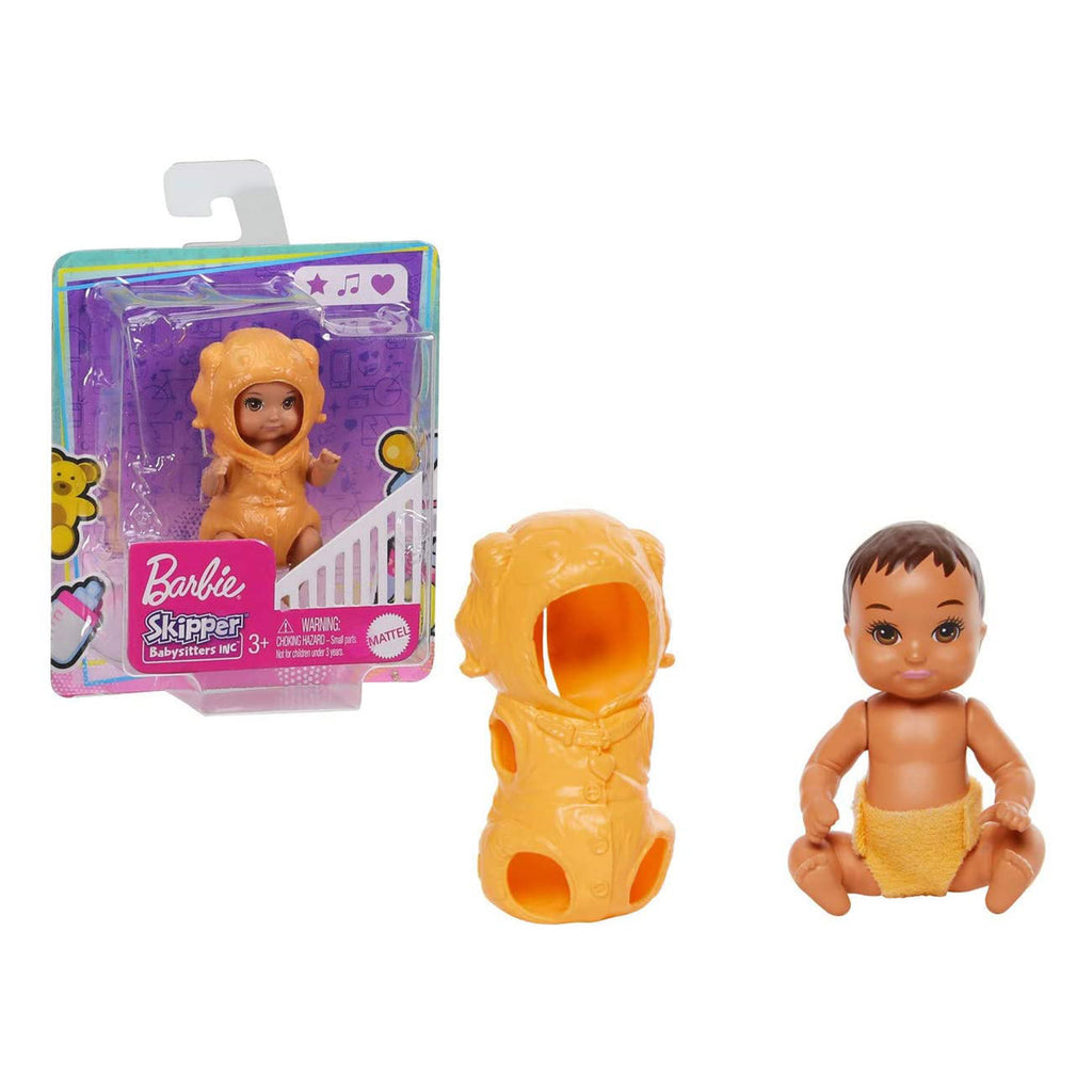 Barbie Skipper Babysitters Inc Costume Yellow Puppy Set