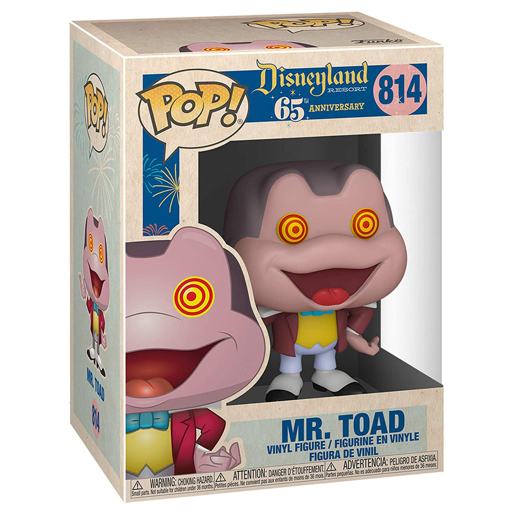 Funko Disneyland Resorts POP Mr. Toad Spinning Vinyl Figure