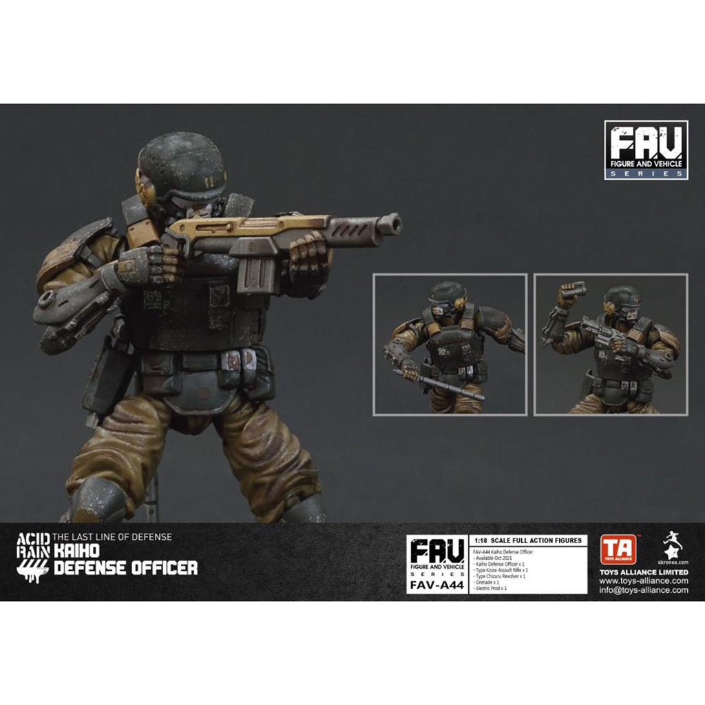 Toynami Acid Rain 1:18 Scale Kaiho Defense Officer Set