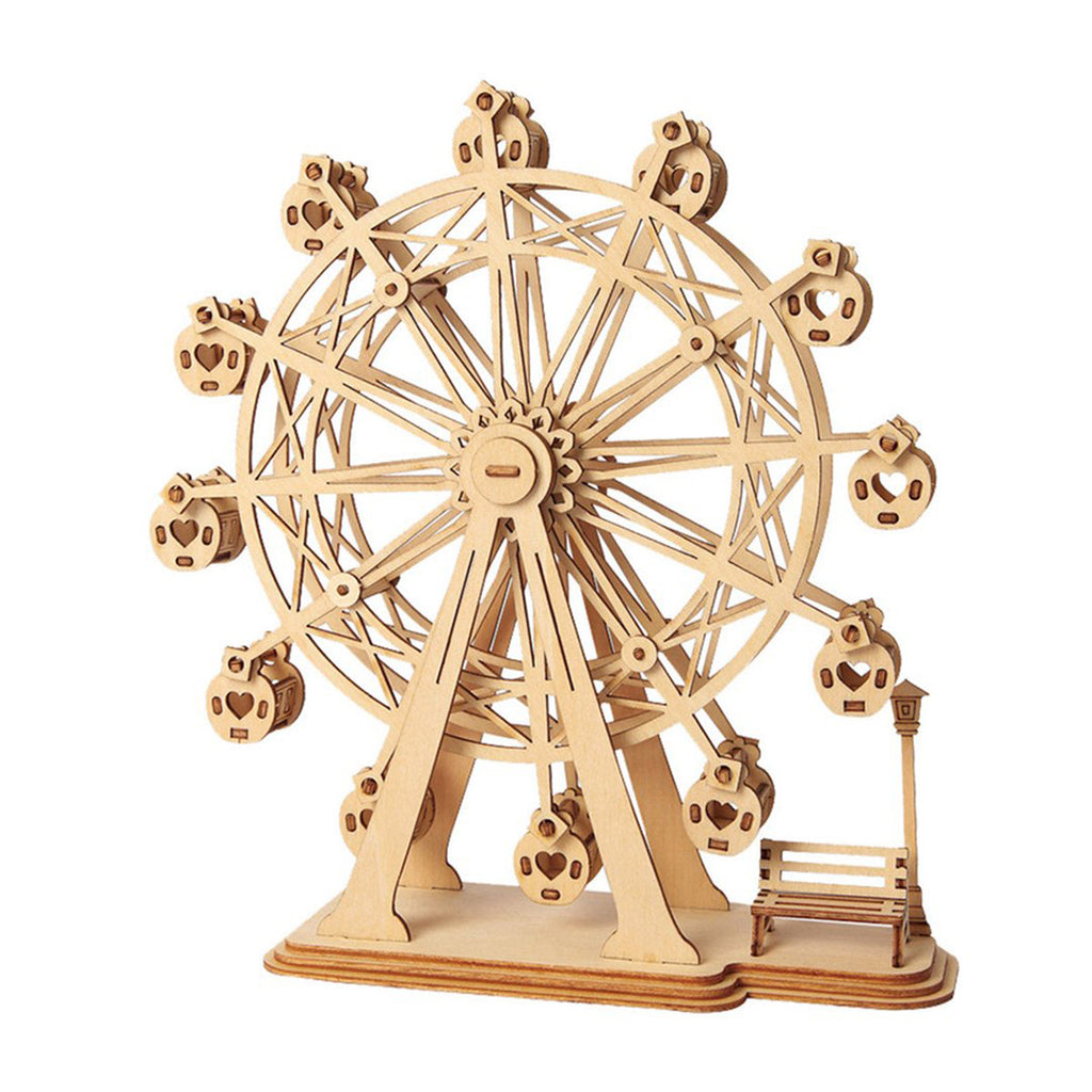 Robotime Rolife Classical Ferris Wheel 3D Wooden Puzzle - Radar Toys