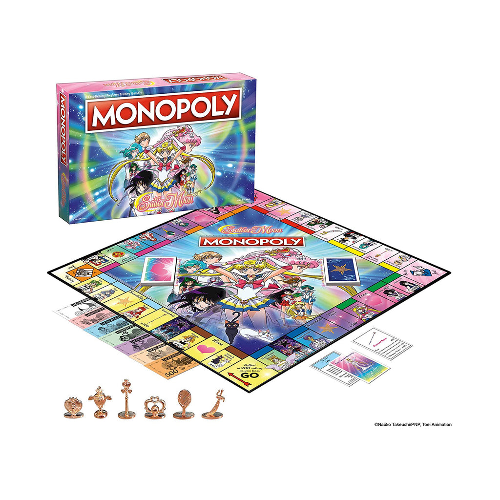 USAopoly Monopoly Sailor Moon The Board Game - Radar Toys