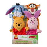 Melissa And Doug Winnie The Pooh Soft And Cuddly Plush Hand Puppets - Radar Toys