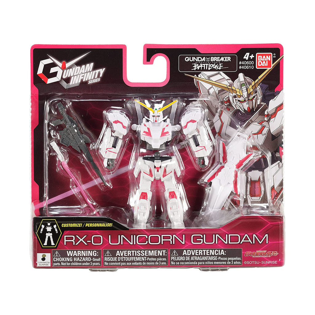 Bandai Gundam Infinity Series RX-0 Unicorn Gundam Action Figure