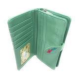 Shagwear Owl Garden Large Teal Zipper Wallet - Radar Toys