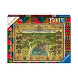 Ravensburger Harry Potter Hogwarts Map 1500 Piece Puzzle - Radar Toys