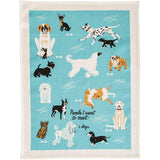 Blue Q People To Meet Dogs Dish Towel - Radar Toys