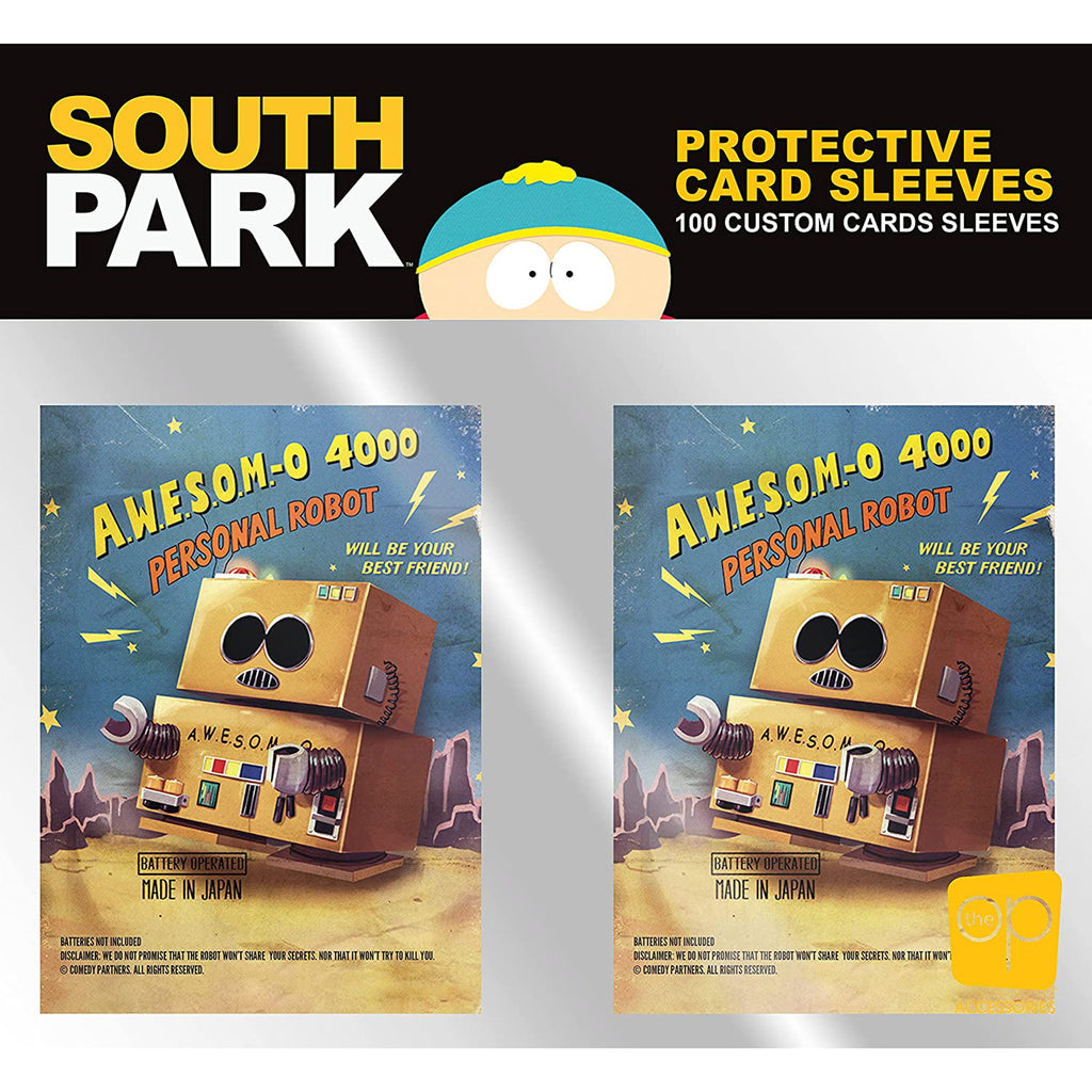 USAopoly South Park Awesome-O 100 Protective Card Sleeves - Radar Toys