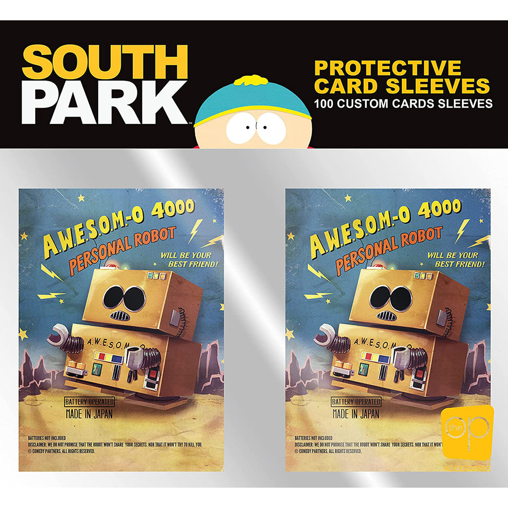 USAopoly South Park Awesome-O 100 Protective Card Sleeves
