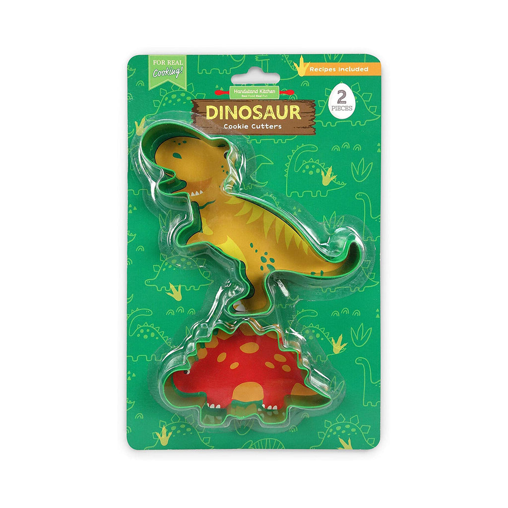 Handstand Kitchen Dinosaur Cookie Cutters Set of 2