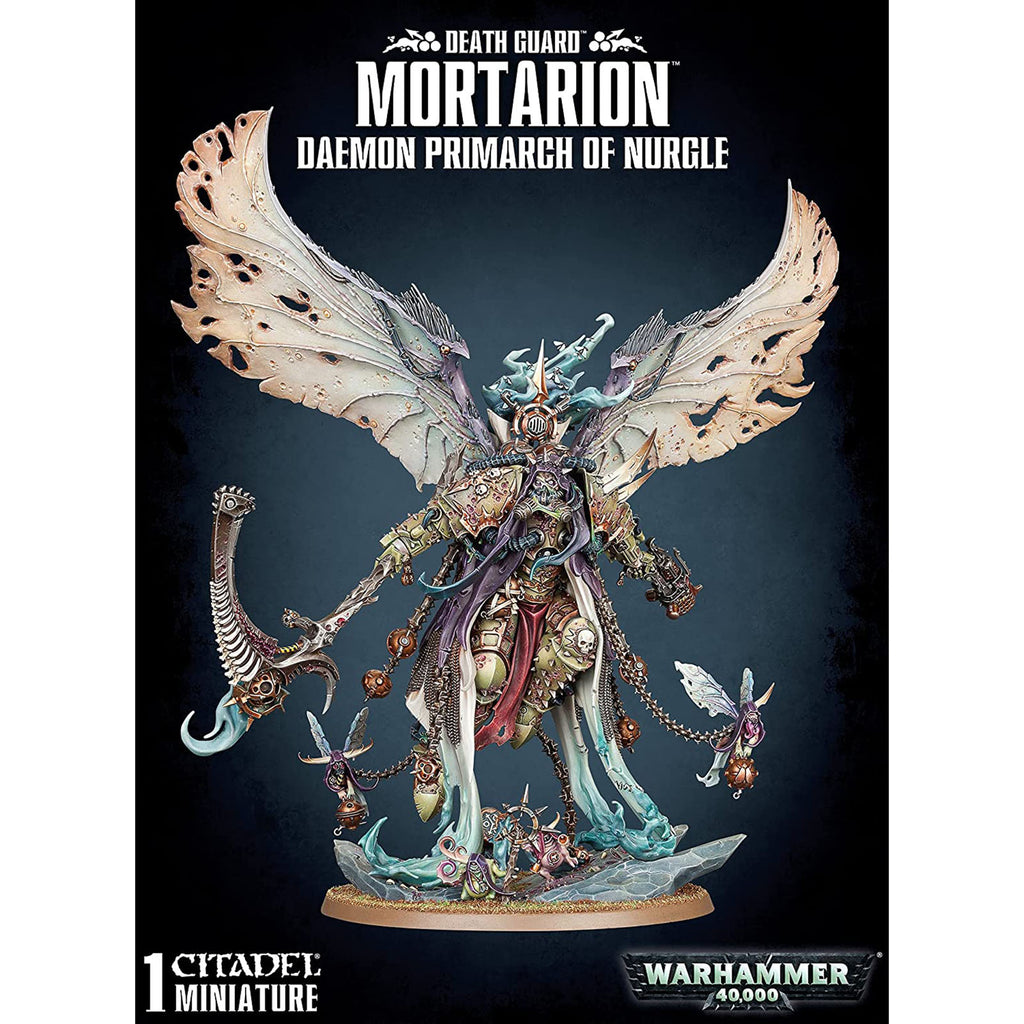 Warhammer 40,000 Death Guard Mortarion Daemon Primarch Of Nurgle Building Set