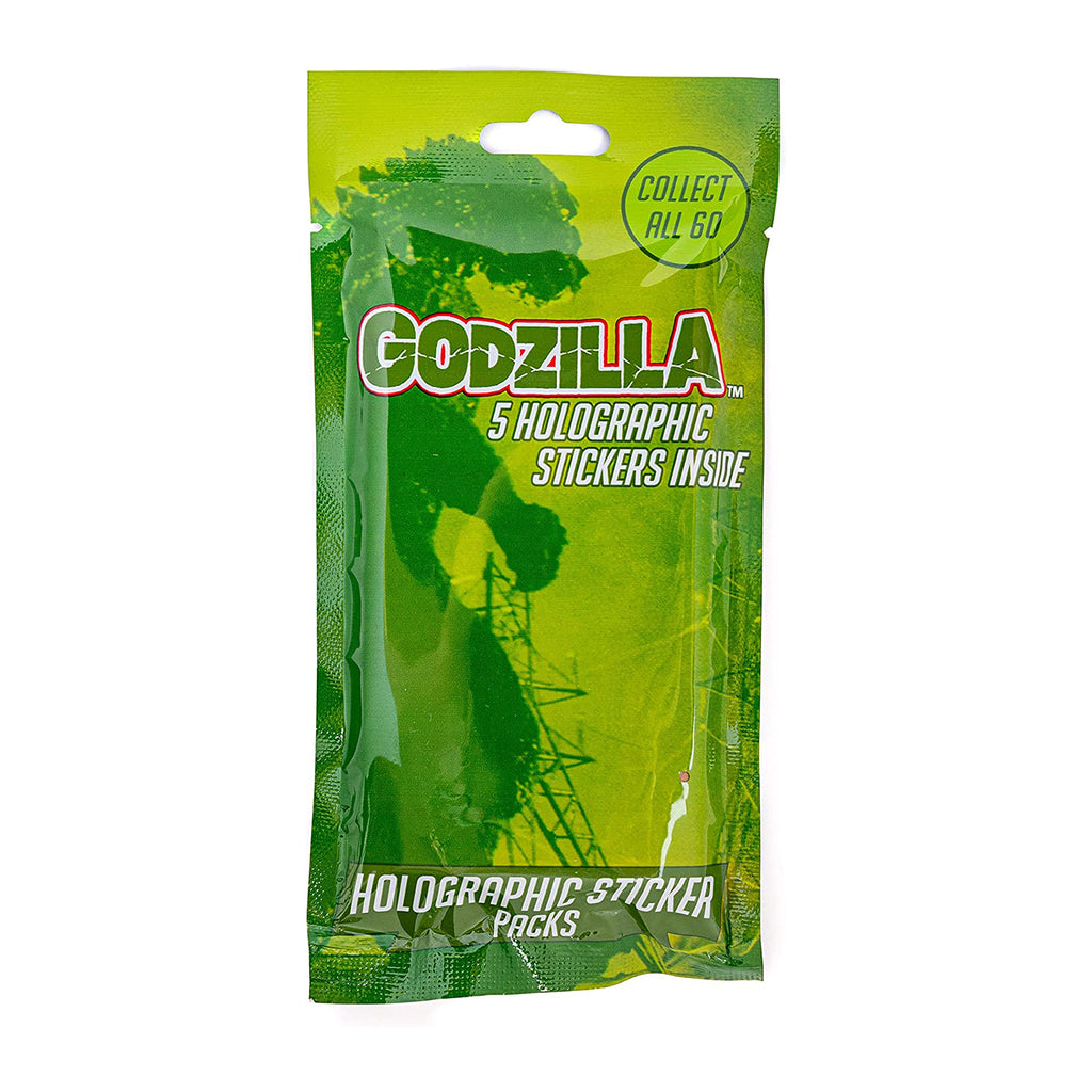 Godzilla Holographic Sticker Pack Blind Bag