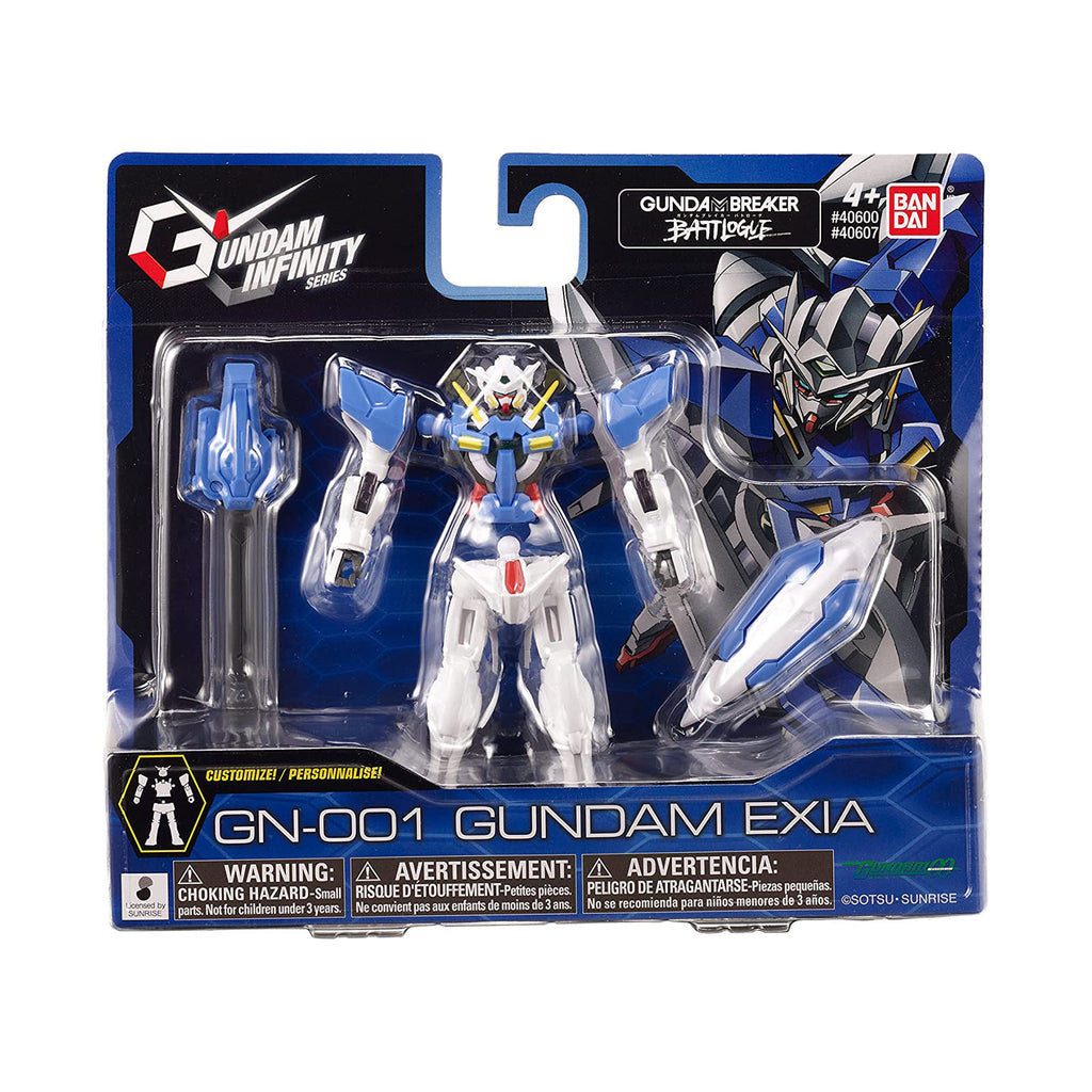 Bandai Gundam Infinity Series GN-001 Exia Action Figure - Radar Toys