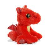 Aurora Flame Red Dragon 7 Inch Plush Figure - Radar Toys