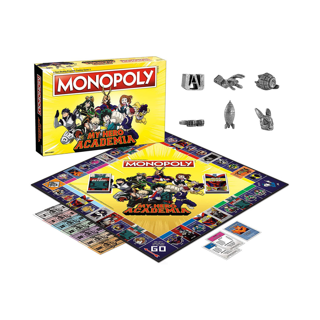 USAopoly Monopoly My Hero Academia The Board Game - Radar Toys