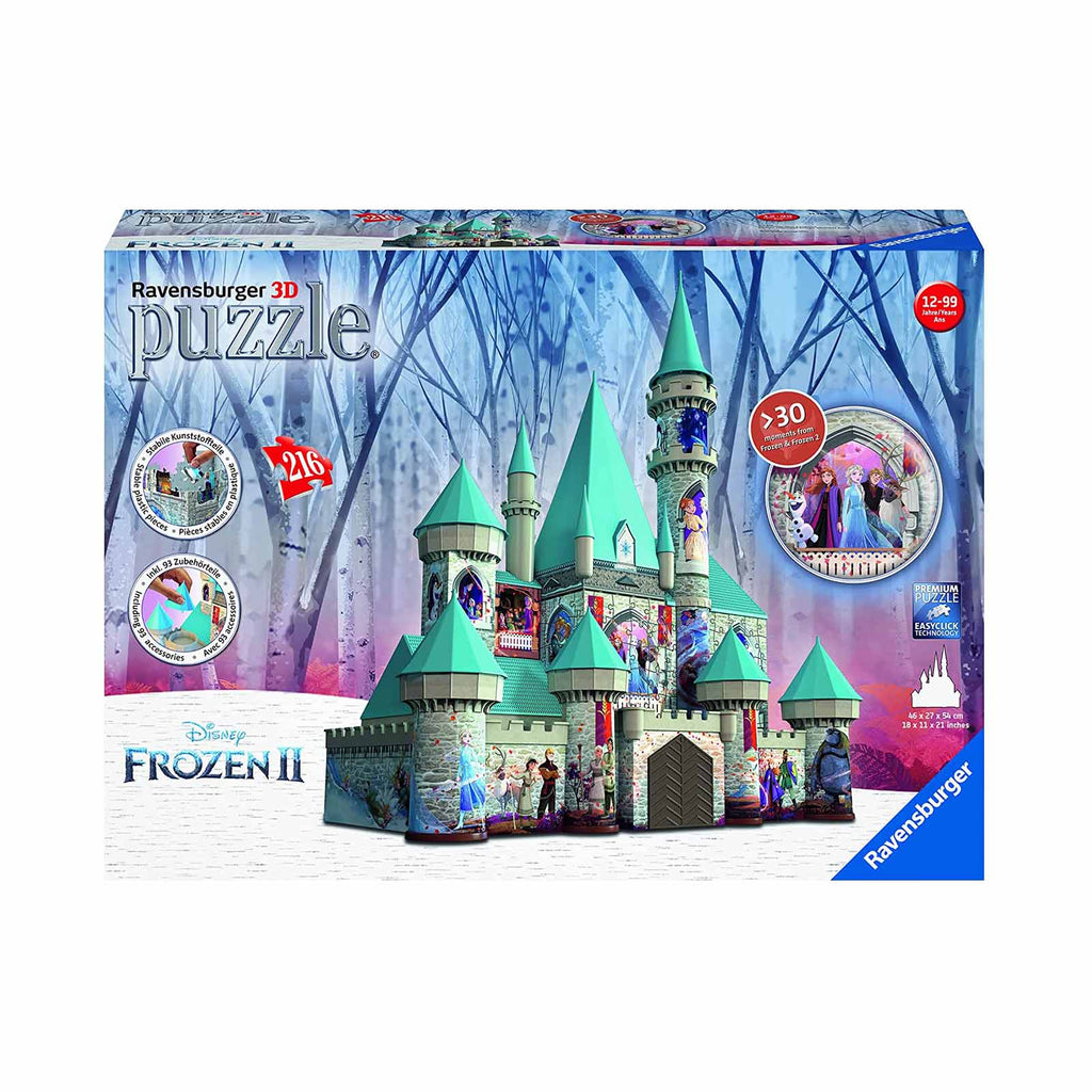 Ravensburger Disney Frozen 2 Castle 309 Piece 3D Puzzle - Radar Toys